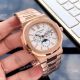 Copy Patek Philippe Nautilus Moonphase Watches Rose Gold Black Dial (2)_th.jpg